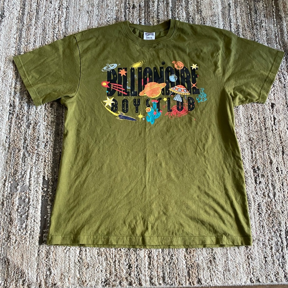 Billionaire Boys Club Olive Graphic T-Shirt